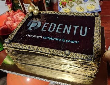 The first small anniversary of great team - 5 years of Redentu